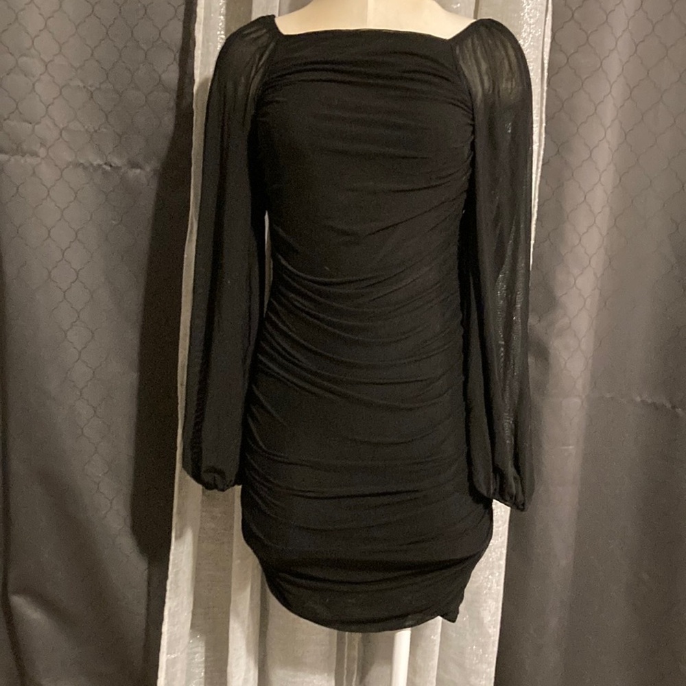 Merokeety black dress